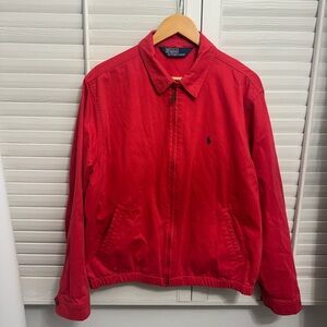 Polo Ralph Lauren classic red bomber jacket